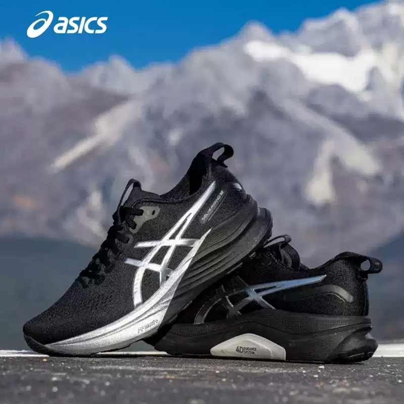 Table Tennis Shoes Asics - Asics Men GEL-KAYANO 32 Black Silver