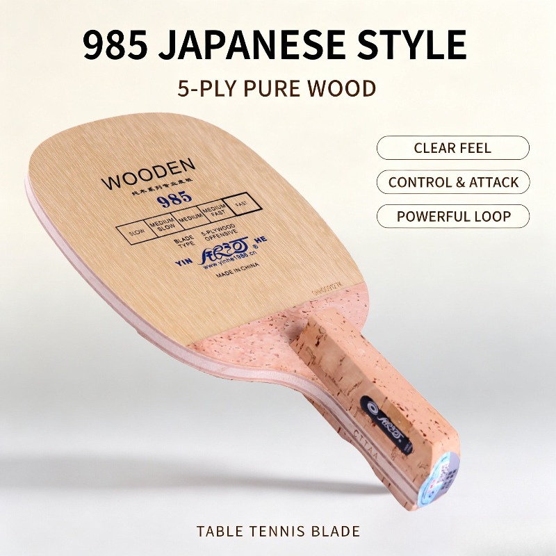 YINHE 985 Japanese Penhold Tab - đánh giá và giá Table Tennis Blades