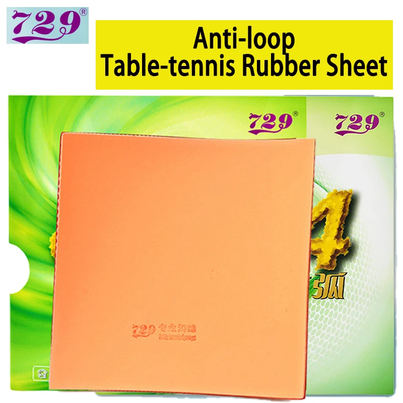 729 Friendship 804 Table-tenni - đánh giá và giá Table Tennis Rubber Anti Spin