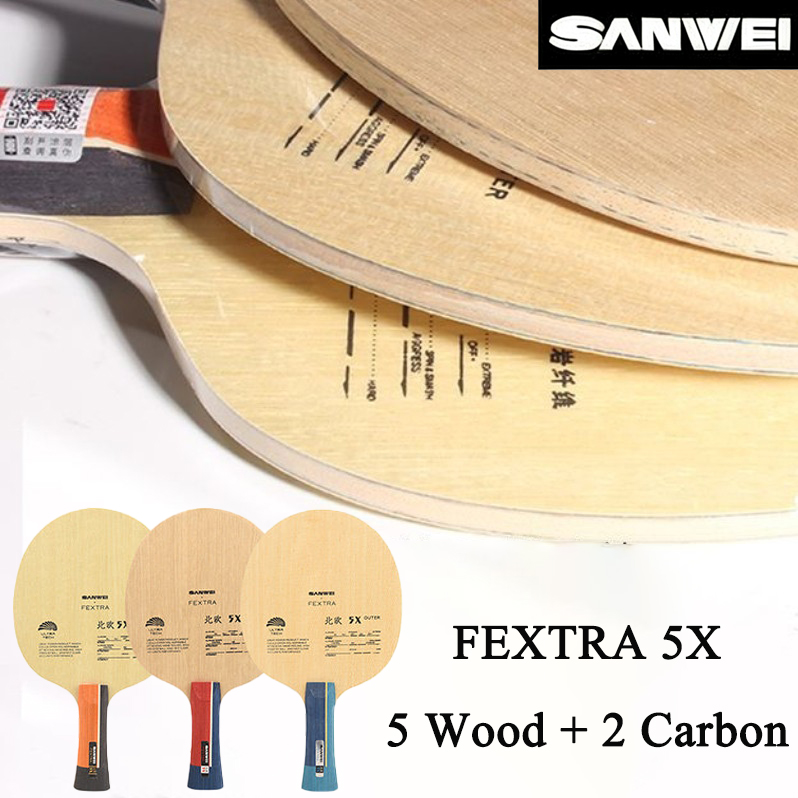 SANWEI FEXTRA 5X Table Tennis  - đánh giá và giá Table Tennis Blades