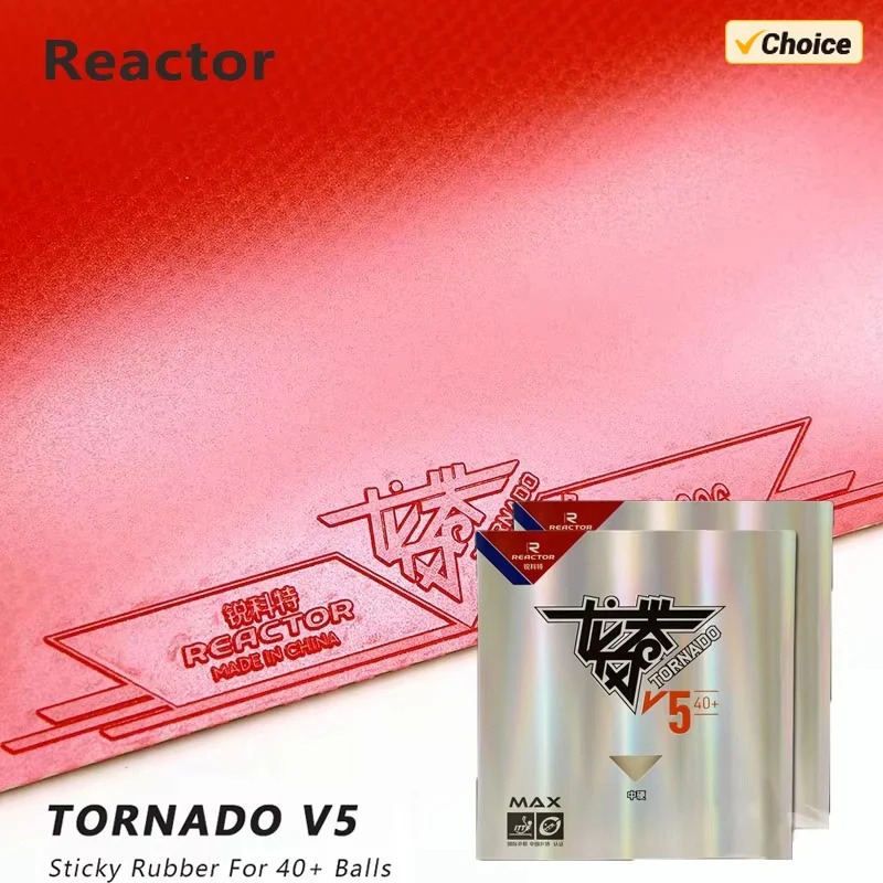 Reactor TORNADO V5 Sticky Loop - đánh giá và giá Table Tennis Rubber Anti Spin