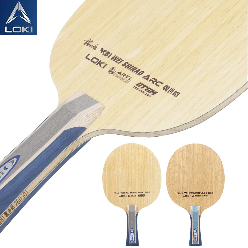 LOKI W81 Series Wei Shihao Tab - đánh giá và giá Table Tennis Blades
