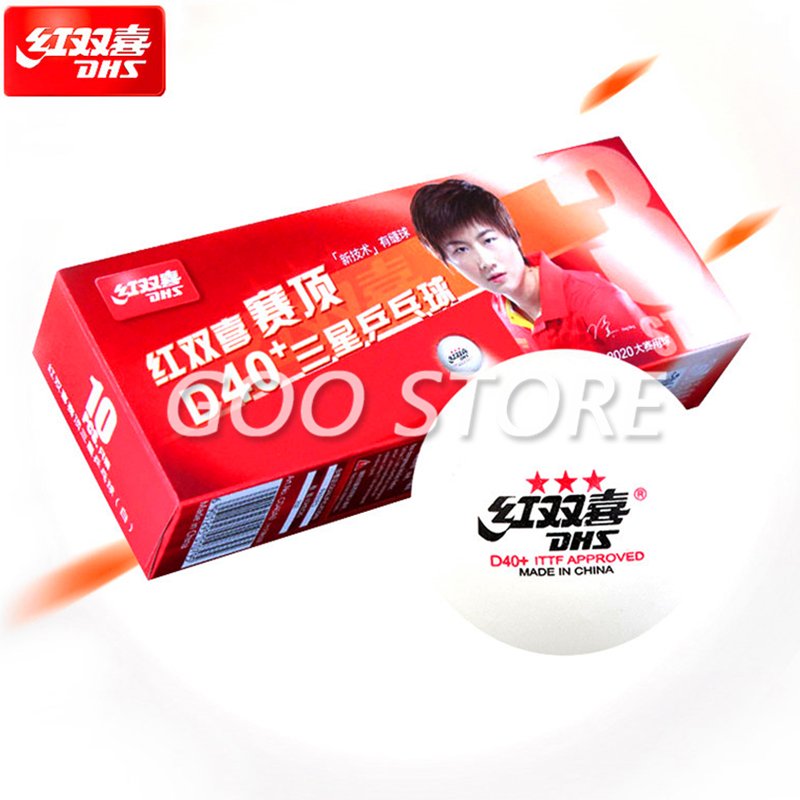 Quả Bóng Bàn DHS 3 Sao D40 + B - đánh giá và giá Table Tennis Joola