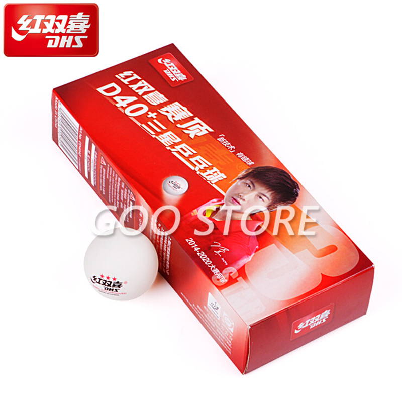 Quả Bóng Bàn DHS 3 Sao D40 + B - đánh giá và giá Table Tennis Joola