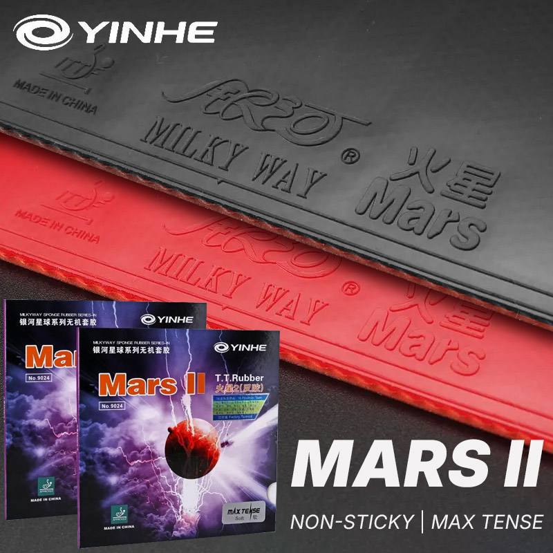 YINHE MARS 2 Table Tennis Rubb - đánh giá và giá Table Tennis Rubber Anti Spin