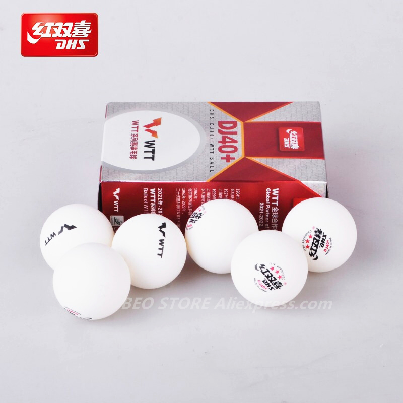 Quả Bóng Bàn DHS DJ40 + 3 Sao  - đánh giá và giá Table Tennis Tournament