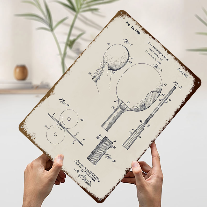 Table Tennis Bat Patent Metal  - đánh giá và giá Table Tennis Custom Bat