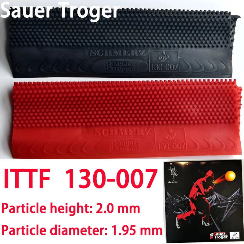 Sauer Troger Dancer 007 Single - đánh giá và giá Table Tennis Rubber Anti Spin
