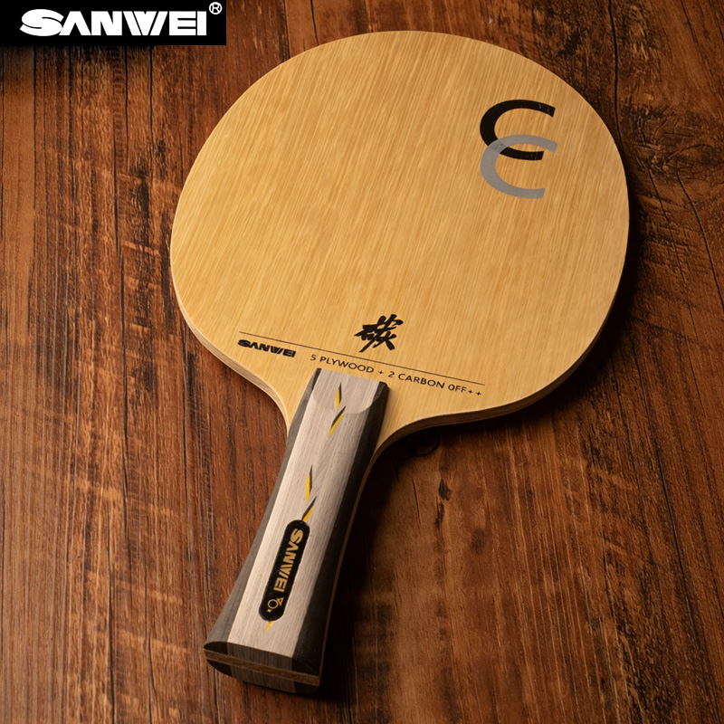 SANWEI CC CLASSIC Carbon Table - đánh giá và giá Table Tennis Custom Bat