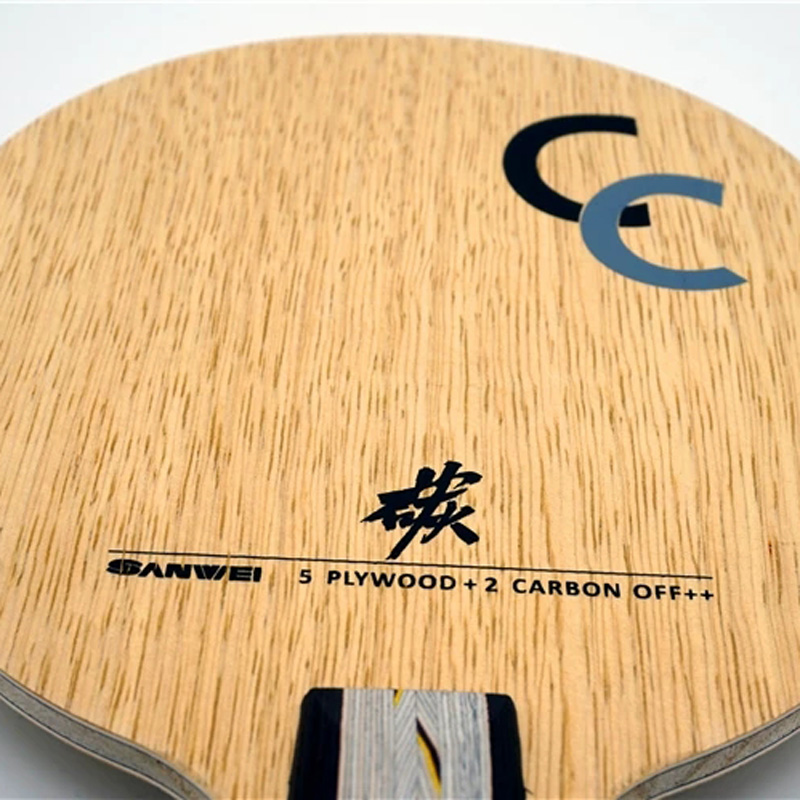 SANWEI CC CLASSIC Carbon Table - đánh giá và giá Table Tennis Custom Bat