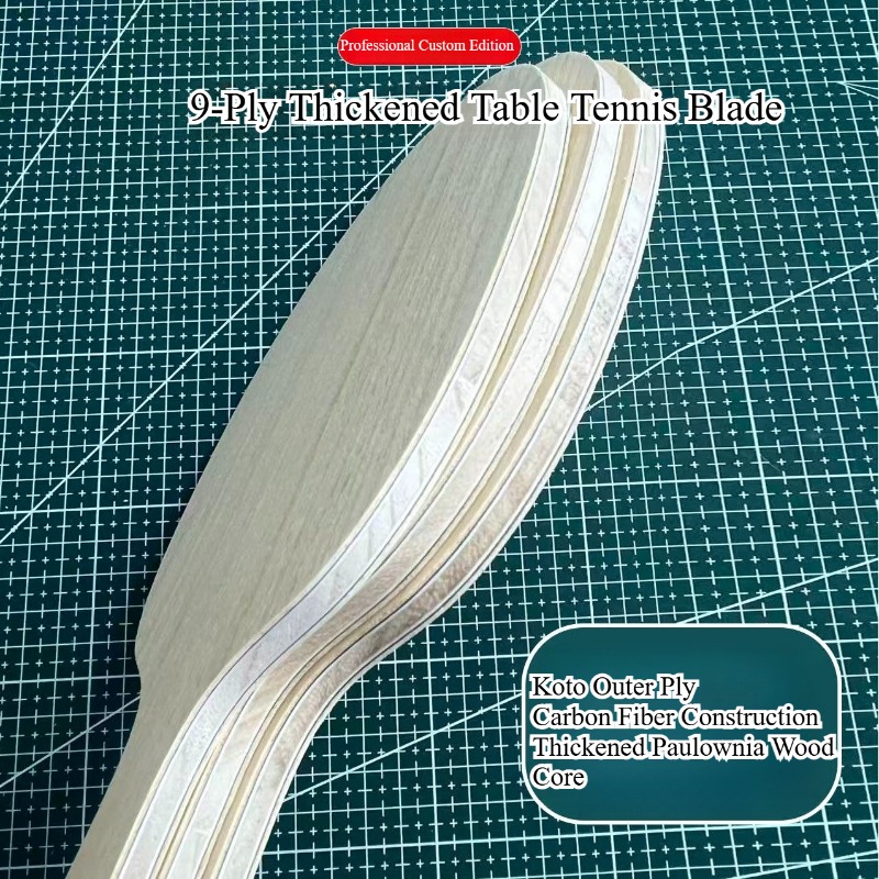 9-ply Thickened Table Tennis B - đánh giá và giá Table Tennis Custom Bat
