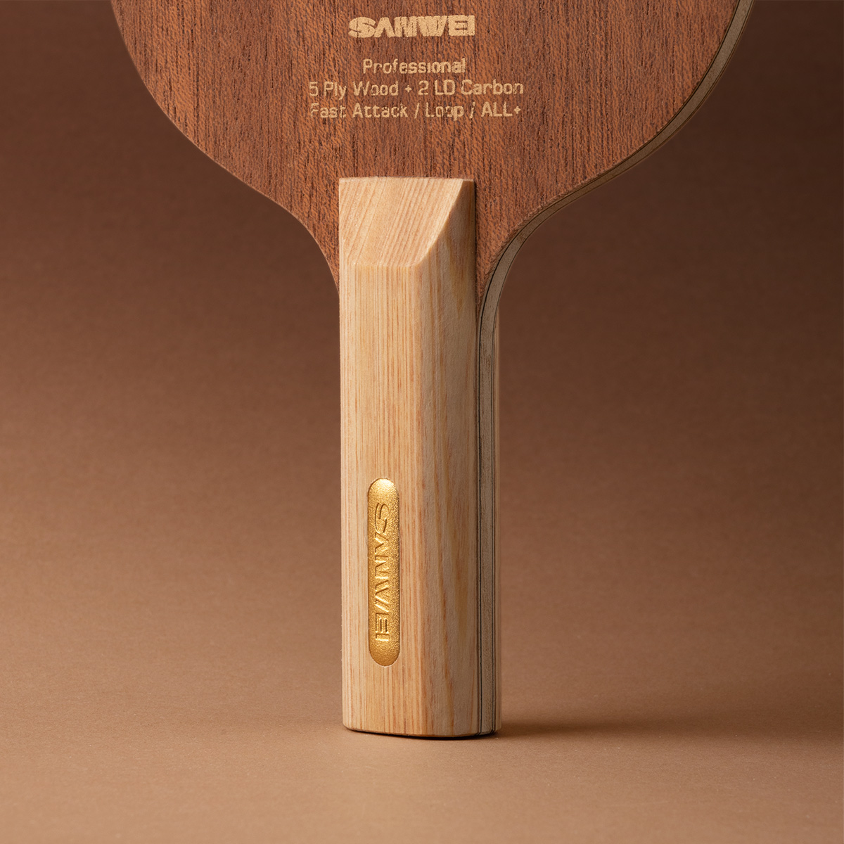SANWEI TOKSPIN Sapele Carbon T - đánh giá và giá Table Tennis Custom Bat